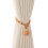 Curtain Tiebacks Heavy Duty Rope 2 Pack Orange 1