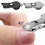 XiYing Mini Stainless Steel Nail Clippers Compact Flat 1
