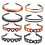 8PCS Hair Bands for Women Wave Shape Versatile Usage Chic Design Makeup Application 5