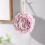 Double Layer Bath Loofah with Hook Super Soft & Friendly for Deep Cleaning Multiple Colors 6.6 Inch Bath Sponge 5