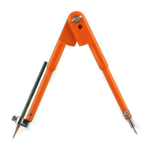 Carpenter Precision Pencil Compasses Large Diameter Adjustable Dividers Marking and Scribing Compass for Woodworking