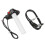 Motorcycle Twist Throttle Grip with Cable Black 1