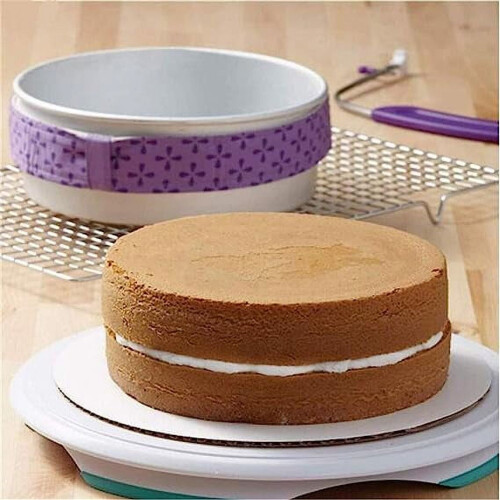 4 Pcs Cake Pan Protective Strap, Bake Even Strip, Cake Pan Strips for Baking, Cake Pan Strips 2