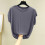 Γυναικεία T-shirts, Μοντέρνα, Casual, Χαλαρή Εφαρμογή, Μονόχρωμη, Κοντομάνικη Μπλούζα με 4