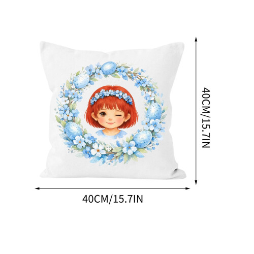 Easter Character Cushion Soft Throw Pillow for Kids Room 1