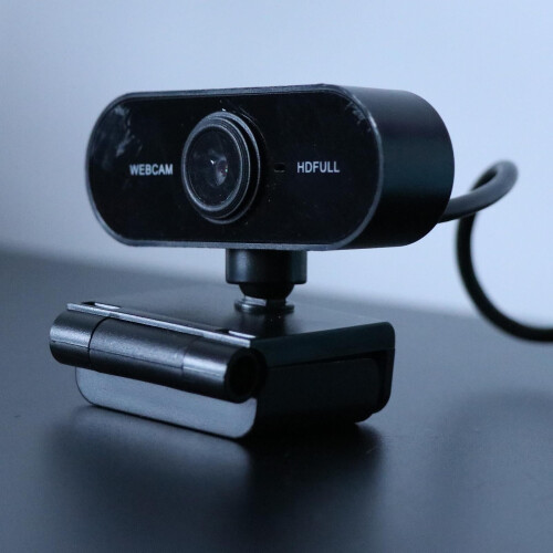 1080 Camera with Absorption, Microphone MIC for Skype for Android TV, 30fps Rotatable Computer Camera USB Laptop 2