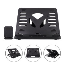 Portable Rectangular Laptop Riser For Desk With Heat Dissipation Function 10.93X10.02X0.79in 1 Set