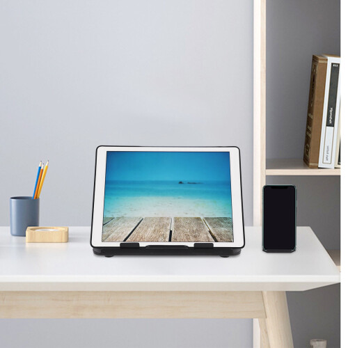 Portable Rectangular Laptop Riser For Desk With Heat Dissipation Function 10.93X10.02X0.79in 1 Set 2