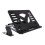 Portable Rectangular Laptop Riser For Desk With Heat Dissipation Function 10.93X10.02X0.79in 1 Set 5