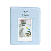 Clearance Pockets Album, Small Photo Album, Pvc Scrapbook for Photos,Compact Travel Memory Book for Wedding/Events