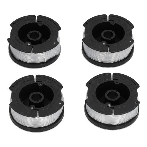 4pcs Replacement Spool for AF-100 Grass Trimmer, 30ft Line, ABS+Nylon 1