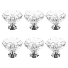 6pcs Cupboard Cabinet Drawer Door Knobs Pull Handles