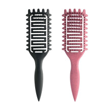 Curl Defining Brush Curly Hair Brush,Vented Hair Brush for Detangling, Shaping and Defining Curls For Women and Men Less Pulling (PINK)
