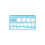 2pcs/1pc Multi Purpose Silicone Measuring Ruler For Breast Shield And Bottle Nipples With Clear Millimeter Scale Guide 1