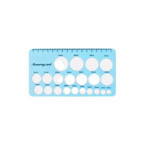 2pcs/1pc Multi Purpose Silicone Measuring Ruler For Breast Shield And Bottle Nipples With Clear Millimeter Scale Guide