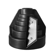 Pipe deburring tool ergonomic durable for metal plastic