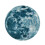 Αυτοκόλλητο τοίχου Glow-in-the-Dark3D Moon, αφαιρούμενο αυτοκόλλητο πλανήτη PVC για 6