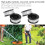 4pcs Replacement Spool for AF-100 Grass Trimmer, 30ft Line, ABS+Nylon 9