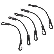 unbranded 5pcs Elastic Ropes Bands With Hook For Kayak And Outdoor Use Multi-Function Bungee Cords Portable Tie Down Straps