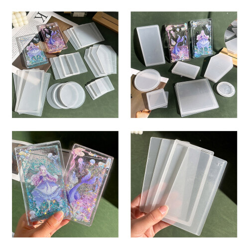 Acrylic Empty Plates Set 5mm Thickness 4 Pieces 1