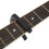 Glossy Black ABS Guitar Capo with Metal Spring for Stringed Instruments 6