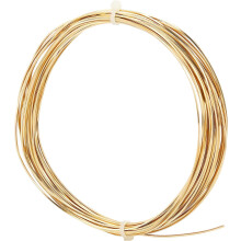 Golden Aluminum Wire for DIY Crafts and Jewelry Making