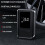 Mini car tire inflator air compressor 12V 2