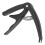 Glossy Black ABS Guitar Capo with Metal Spring for Stringed Instruments 10
