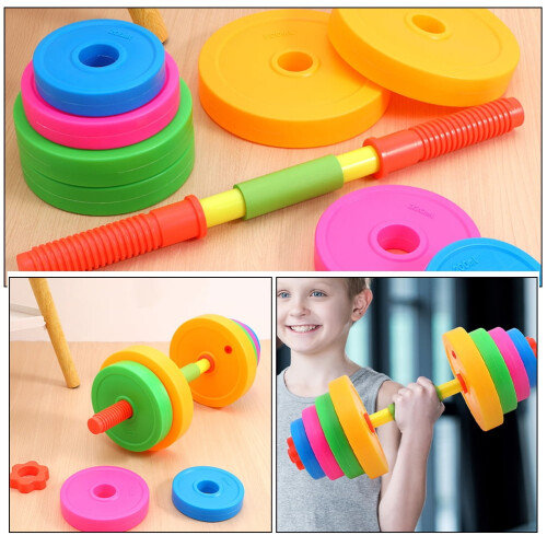 Dumbbell Set Plastic 18 Inch 1 Set 2
