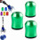Magnetic Screwdriver Head Ring, 3pcs Green Magnetizer for Hex Screwdrivers & Power Bits – Compatible with Standard Tools 1