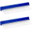 2-Pack 12" Flexible Car Squeegee, Silicone Water Scraper for Windows, Mirrors, Shower Doors – Blue 1