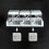 Wall-mounted Spice Jar Set, Transparent Seasoning Boxes, Kitchen Storage Solution, Easy Access Spice Organizer 4