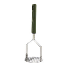 Potato Masher, Kitchen Mashing Tool, Effortless One-Press Operation, Ergonomic Grip Handle, Ideal for Home Cooking Enthusiasts