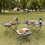 Portable Folding Table – Durable, Quick-Fold & Roll-Up, Scratch-Resistant, Ideal for Camping/Picnic/BBQ (Large/Medium/Small) 2