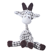 Indestructible Pet Chew Toy for Aggressive Chewers White