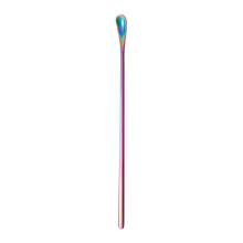 Stainless Steel Coffee Stirring Spoon, 8.85in Reusable Drink Mixer for Coffee, Tea, Iced Drinks, Smoothies, Cocktails – Compatible with Bar & Home