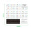 PVC Transparent Keyboard Stickers Assorted Colors 1 Set 2