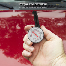Black Mechanical Tire Pressure Gauge 0-150 PSI