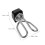 Electric Kettle Heating Element 1500W Even Heat Distribution Energy Efficient Silver Copper 2