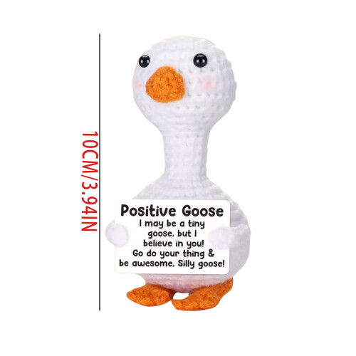 Mini crochet animals emotional support desk decor with 2