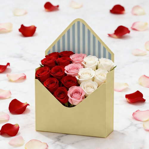 Valentine Envelope Box Gift Packaging 12 pcs 1