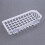 Kitchen Bathroom Multi-functional Plastic Double Sucker Wall Hanging Storage Rack Storage Rack (White) 2