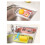 Kitchen Bathroom Multi-functional Plastic Double Sucker Wall Hanging Storage Rack Storage Rack (White) 6