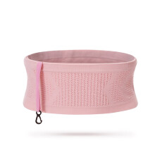 Slim Running Belt Fanny Packs Stretchy 360 Circular Open Breathable Workout Waist Packs Anti-slip Cycle Belt Bag Bum Bag with Hook
