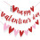 Be Mine Glitter Folie Hjerte Banner 10 fod 3