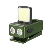 Lampe de camping LED ABS à 6 modes, détection de gestes et queue magnétique pour les aventures en plein air et le travail nocturne