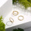 3 τεμάχια ρινικοί κρίκοι 16G/18G/20G, χειρουργικοί κρίκοι από ατσάλι 316L με CZ, για 3