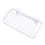 Kitchen Bathroom Multi-functional Plastic Double Sucker Wall Hanging Storage Rack Storage Rack (White) 1