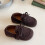 Children's leather loafers moccasins for first walking 2