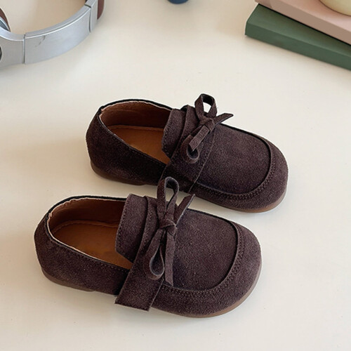 Children's leather loafers moccasins for first walking 1